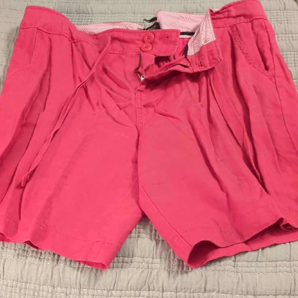 Jones New York Pink High Waist Shorts